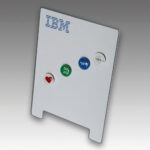 לוח שולחני עם מגנטי זכוכית - IBM