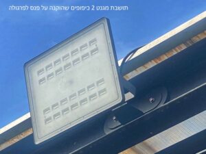 מחזיק מגנטי לתאורת לד